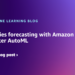 Time sequence forecasting with Amazon SageMaker AutoML